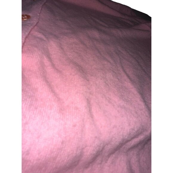 Vintage Lady Pickering Womens Cardigan Sweater Sz XL Pink 100% Orlon Preppy Golf - Picture 4 of 7